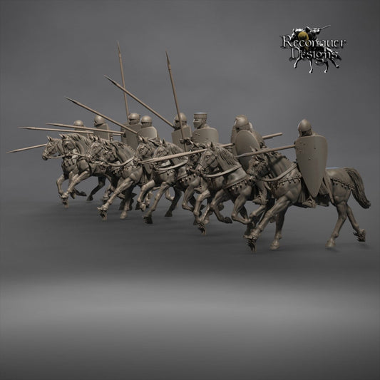 Military Order Knight - Resin Miniature - Tabletop miniature - Medieval Miniature