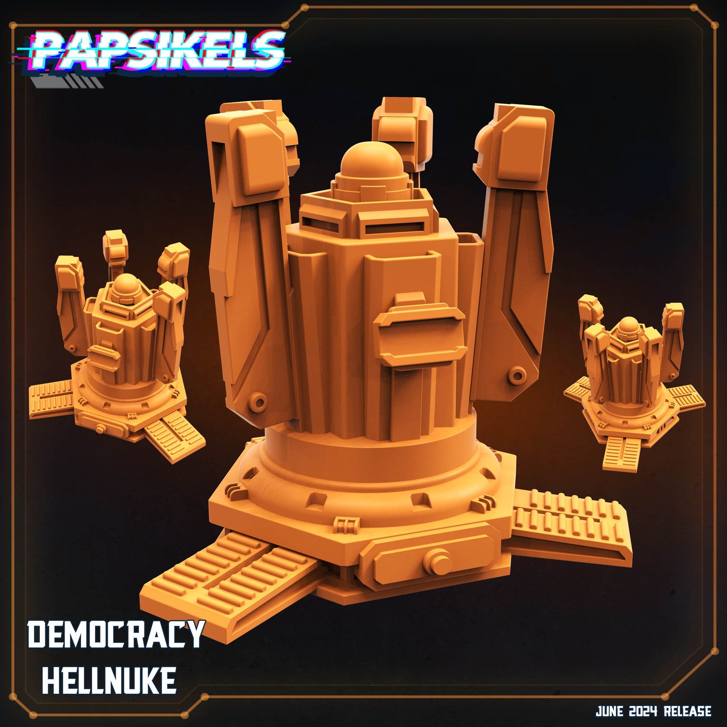 Various Democracy Accessories - Resin Miniature - Tabletop miniature - Fantasy Miniature - 32mm - D&D - Sci-fi Miniature - Papsikel