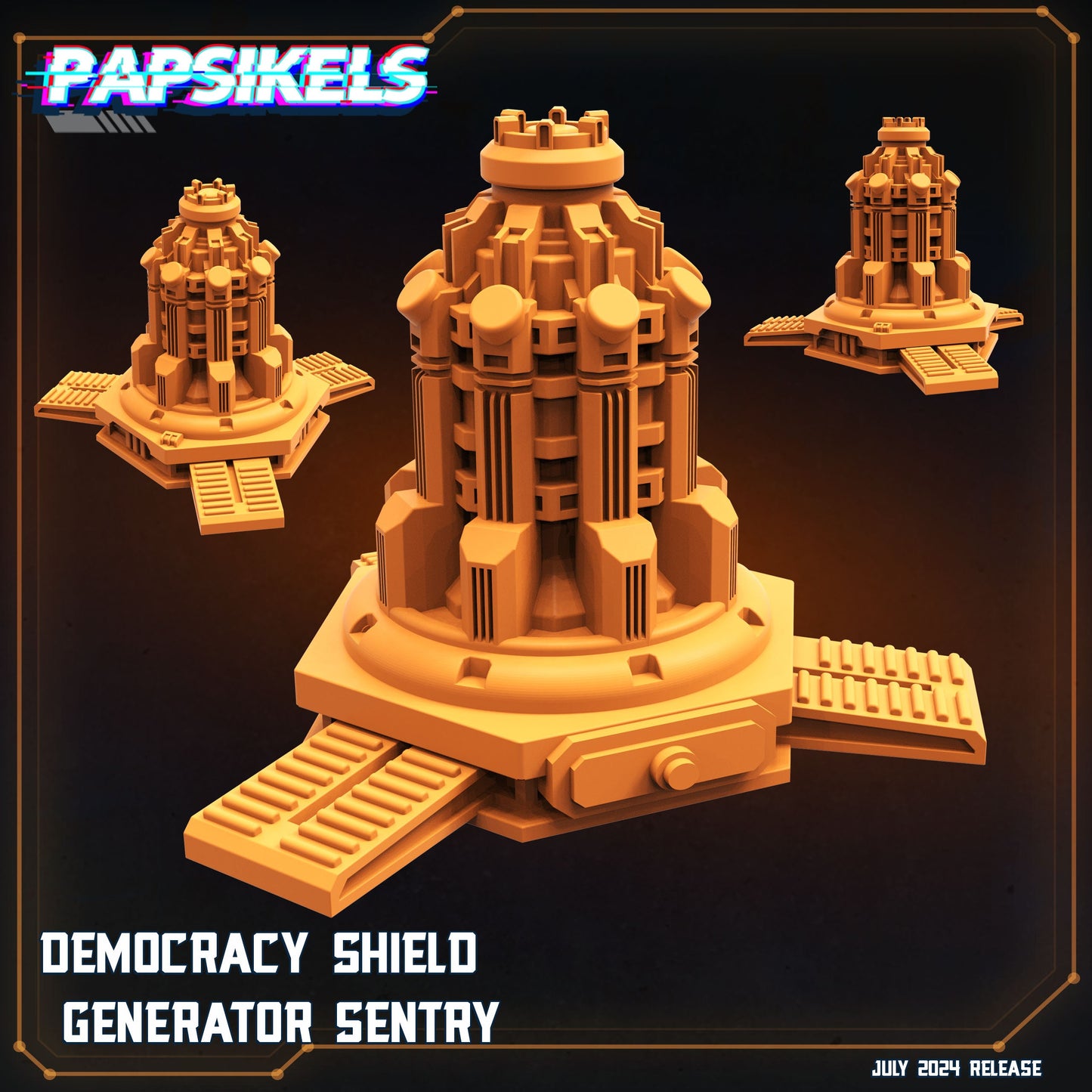 Fabricator and Generator -  Resin Miniature - Tabletop  miniature - Fantasy Miniature - 32mm - D&D -  Sci-fi Miniature- Papsikel