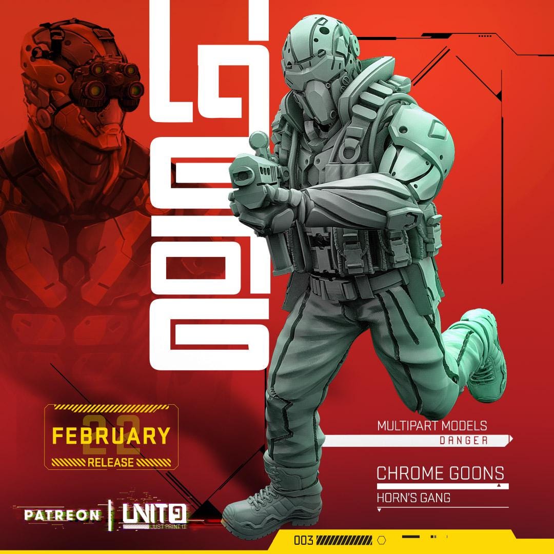 Feb 2022 - Tabletop  miniature - Fantasy - 32mm - D&D  Resin Miniature