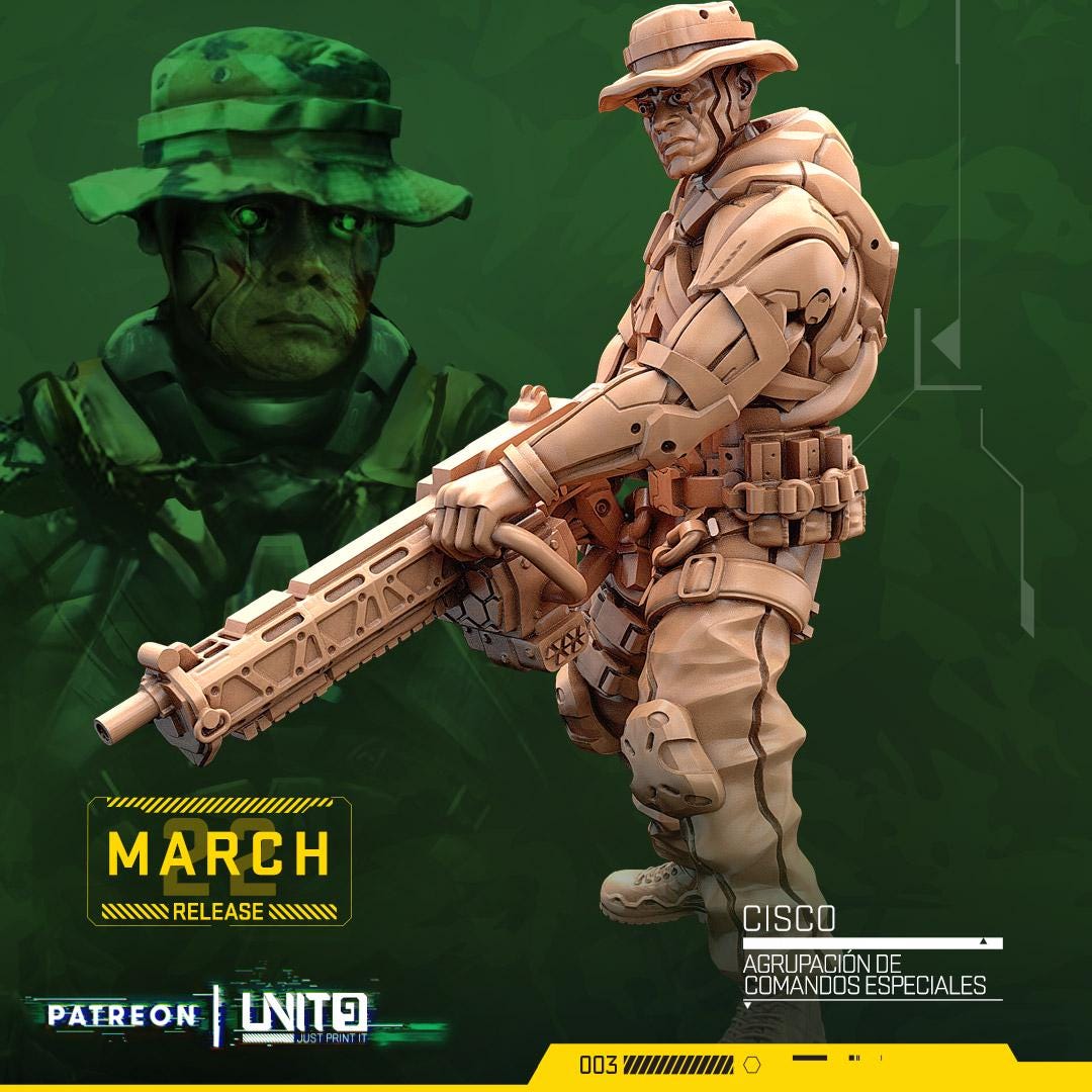 Mar 2022 - Tabletop  miniature - Fantasy - 32mm - D&D  Resin Miniature