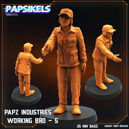 Working Bros Collection 3 -  Resin Miniature - Tabletop  miniature - Fantasy Miniature - 32mm - D&D -  Sci-fi Miniature- Papsikel