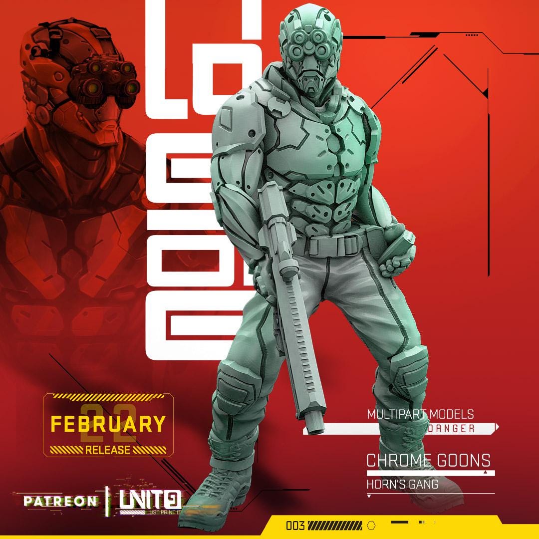 Feb 2022 - Tabletop  miniature - Fantasy - 32mm - D&D  Resin Miniature