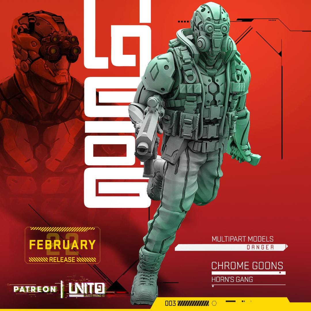 Feb 2022 - Tabletop  miniature - Fantasy - 32mm - D&D  Resin Miniature