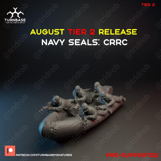 Navy Seals - 3D Printed Miniature - Sci-Fi Miniature - Military