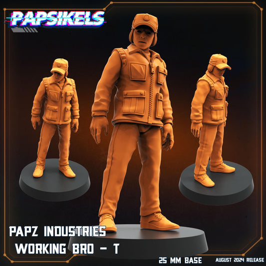 Working Bros Collection 3 -  Resin Miniature - Tabletop  miniature - Fantasy Miniature - 32mm - D&D -  Sci-fi Miniature- Papsikel