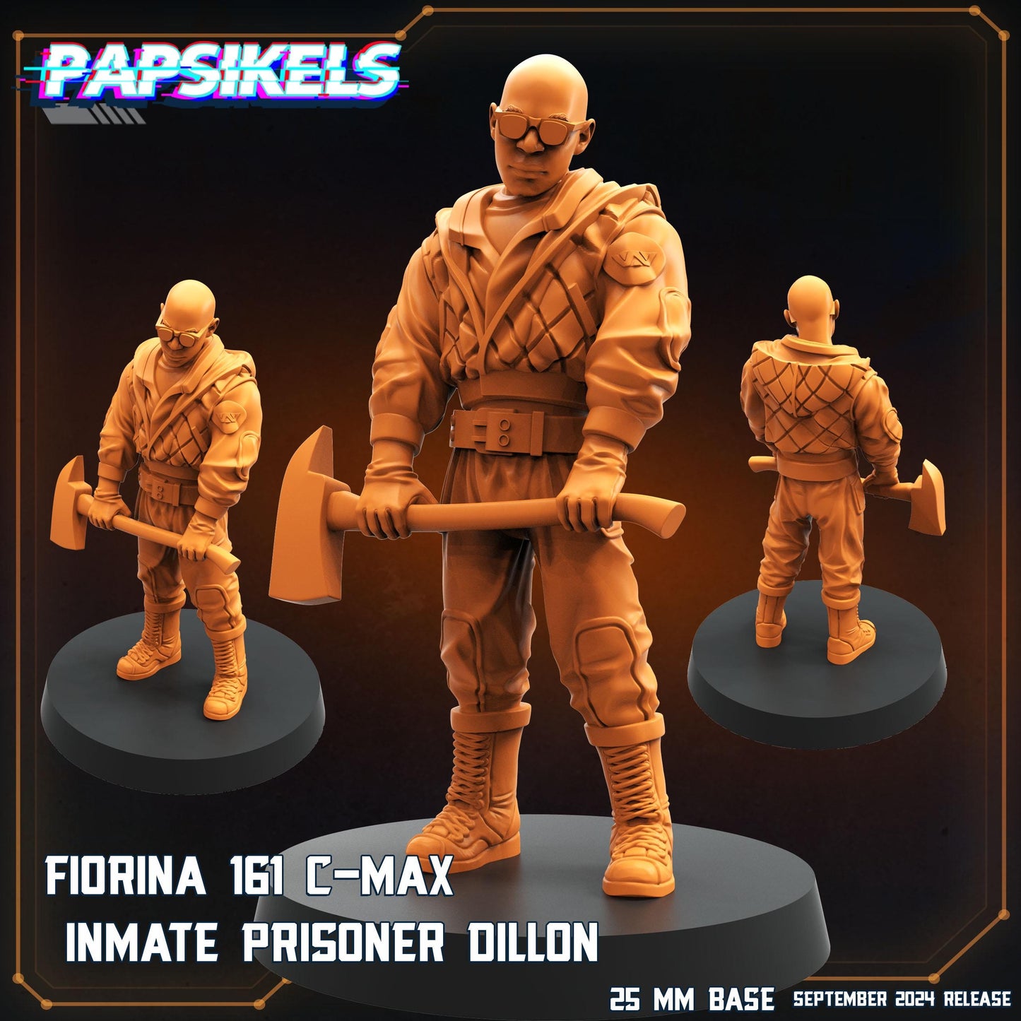 Fiorina 161 - 3D Printed Miniature - Sci-fi Miniature - Tabletop Miniature - D&D - Papsikel