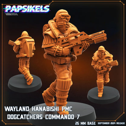 Wayland Hanabishi Command - Resin Miniature - Tabletop miniature - Fantasy Miniature - 32mm - D&D - Sci-fi Miniature - Papsikel