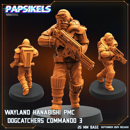 Wayland Hanabishi Command - Resin Miniature - Tabletop miniature - Fantasy Miniature - 32mm - D&D - Sci-fi Miniature - Papsikel