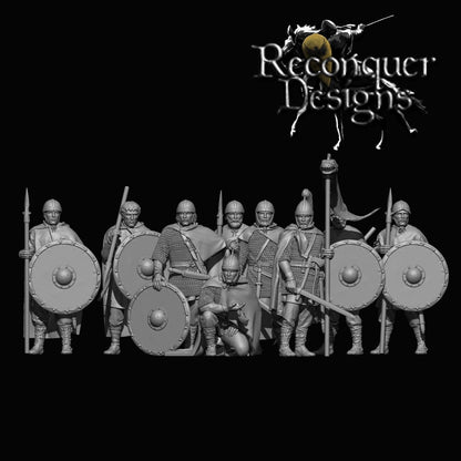 Visigoths - Resin Miniature - Tabletop miniature - Medieval Miniature