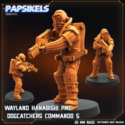 Wayland Hanabishi Command - Resin Miniature - Tabletop miniature - Fantasy Miniature - 32mm - D&D - Sci-fi Miniature - Papsikel