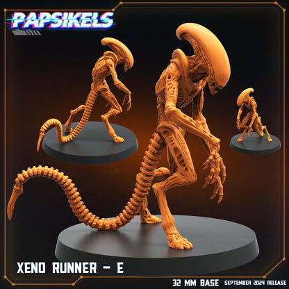 Xenos - Resin Miniature - Tabletop miniature - Fantasy Miniature - 32mm - D&D - Sci-fi Miniature - Papsikel