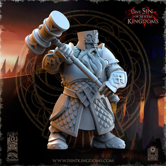 Dwarven Kingdom - 3D Printed Miniature - Fantasy Miniature -Tabletop  Miniature - Tabletop Miniature - D&D - DnD