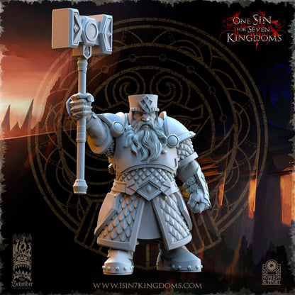 Dwarven Kingdom - 3D Printed Miniature - Fantasy Miniature -Tabletop  Miniature - Tabletop Miniature - D&D - DnD
