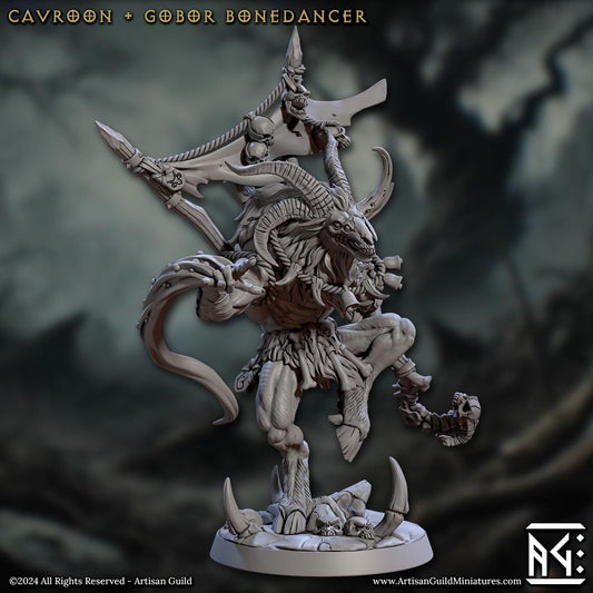 Cavroon - 3D Printed Miniature - Fantasy Miniature -Tabletop  Miniature - Tabletop Miniature - D&D - Artisan Guild DnD