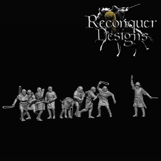 Slingers - Resin Miniature - Tabletop miniature - Medieval Miniature