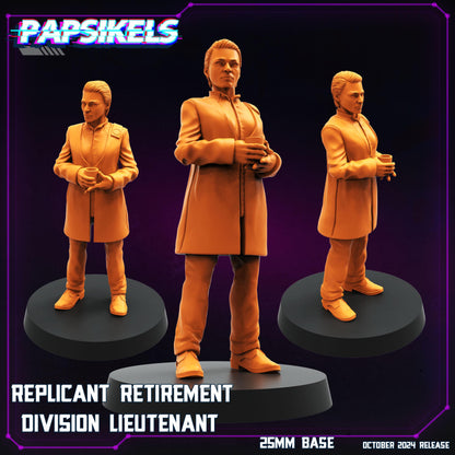 Replicant Division  -  Resin Miniature - Tabletop  miniature - Fantasy Miniature - 32mm - D&D Sci-fi Miniature - Papsikel