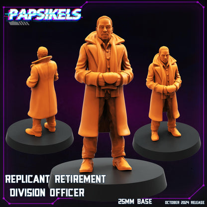 Replicant Division  -  Resin Miniature - Tabletop  miniature - Fantasy Miniature - 32mm - D&D Sci-fi Miniature - Papsikel