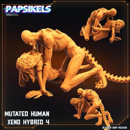 Mutated Xeno Hybrids - Resin Miniature - Tabletop miniature - Fantasy Miniature - 32mm - D&D Sci-fi Miniature - Papsikel