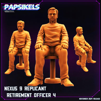 Nexus Replicants - Resin Miniature - Tabletop miniature - Fantasy Miniature - 32mm - D&D - Sci-fi Miniature - Papsikel