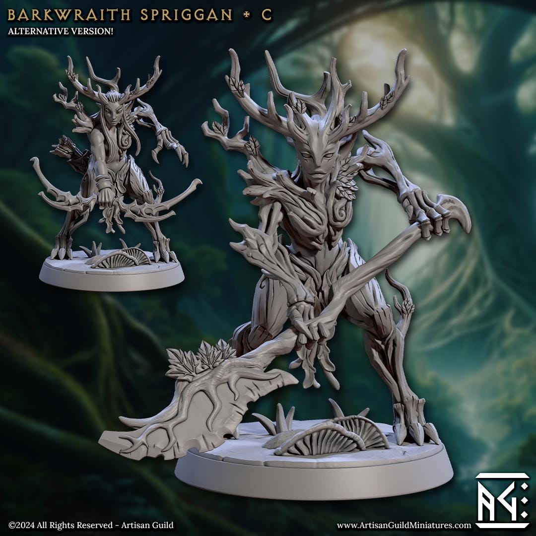 Spriggan - 3D Printed Miniature - Fantasy Miniature -Tabletop  Miniature - Tabletop Miniature - D&D - Artisan Guild