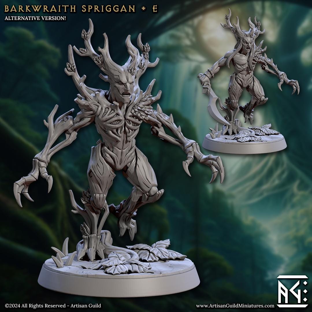 Spriggan - 3D Printed Miniature - Fantasy Miniature -Tabletop  Miniature - Tabletop Miniature - D&D - Artisan Guild