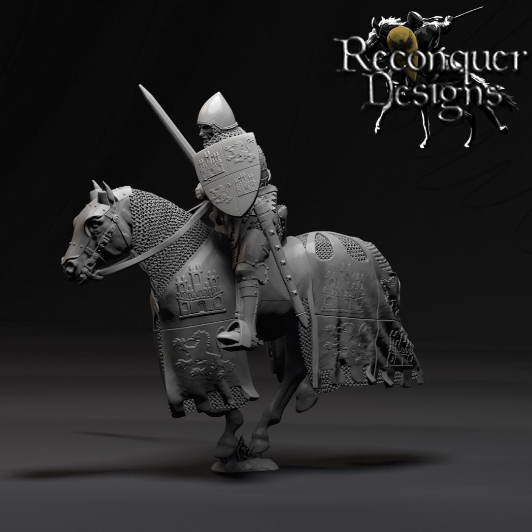 Prince Henry II - Resin Miniature - Tabletop miniature - Medieval Miniature