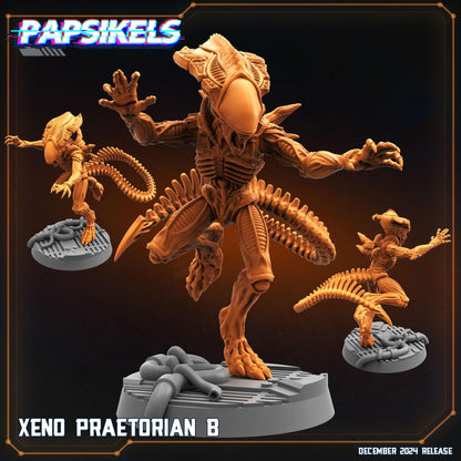 Xeno Pretorians -  Resin Miniature - Tabletop  miniature - Fantasy Miniature - 32mm - D&D -  Sci-fi Miniature- Papsikel