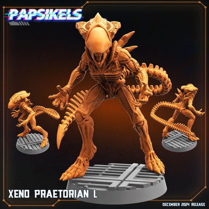 Xeno Pretorians 2 - Resin Miniature - Tabletop miniature - Fantasy Miniature - 32mm - D&D - Sci-fi Miniature- Papsikel