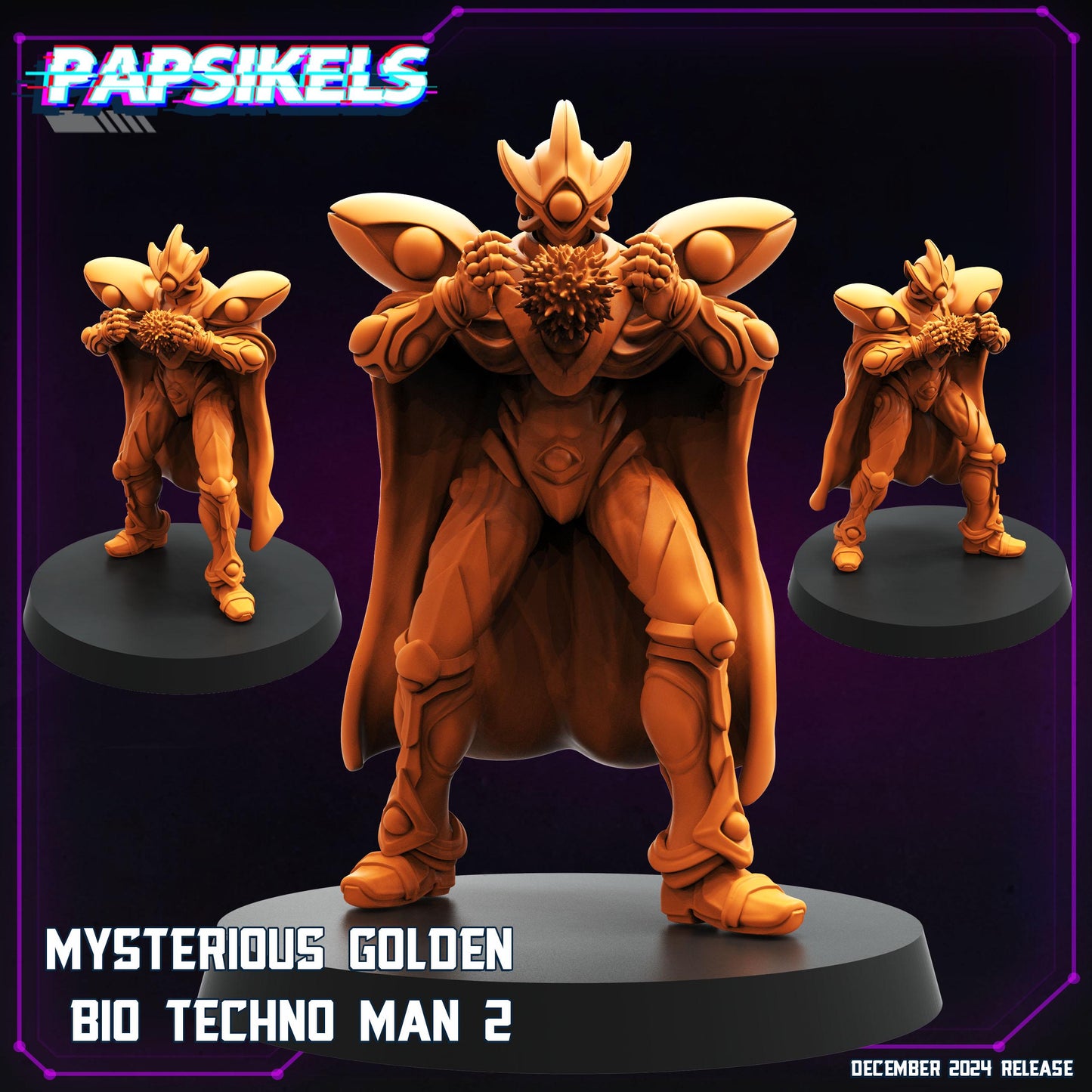 Mysterious Bio Techno - Resin Miniature - Tabletop miniature - Fantasy Miniature - 32mm - D&D - Sci-fi Miniature- Papsikel