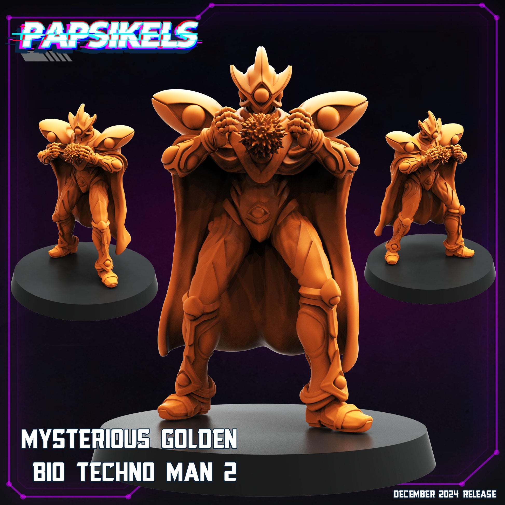 Mysterious Bio Techno - Resin Miniature - Tabletop miniature - Fantasy Miniature - 32mm - D&D - Sci-fi Miniature- Papsikel