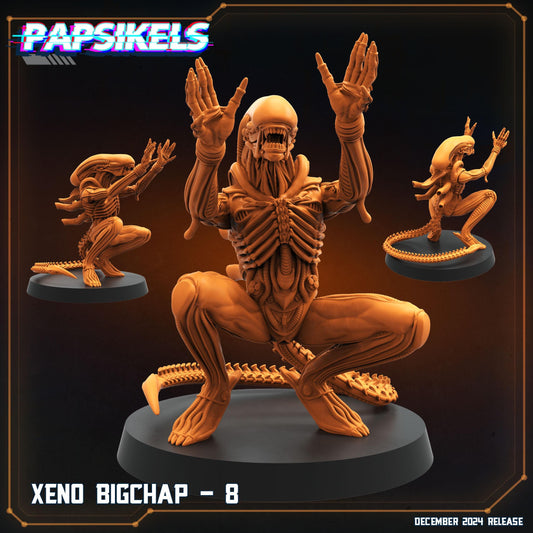 Xeno Big chap 8 - Resin Miniature - Tabletop miniature - Fantasy Miniature - 32mm - D&D - Sci-fi Miniature- Papsikel