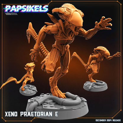 Xeno Pretorians -  Resin Miniature - Tabletop  miniature - Fantasy Miniature - 32mm - D&D -  Sci-fi Miniature- Papsikel