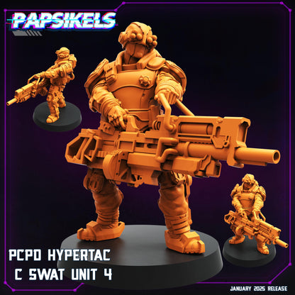 PCPD Hypertac - 3D Printed Miniature - Sci-fi Miniature - Tabletop Miniature - D&D - Papsikel