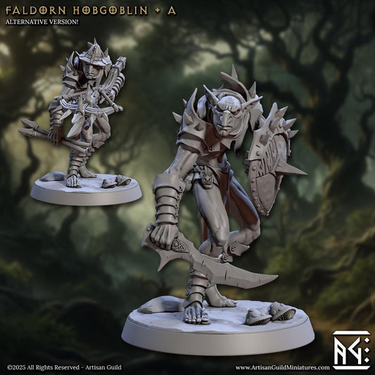 Hobgoblins - 3D Printed Miniature - Fantasy Miniature -Tabletop  Miniature - Tabletop Miniature - D&D - Artisan Guild DnD