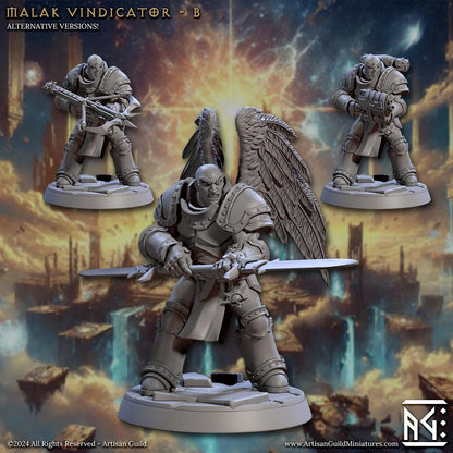 Malak Vendicators - 3D Printed Miniature - Fantasy Miniature -Tabletop  Miniature - Tabletop Miniature - D&D - Artisan Guild DnD