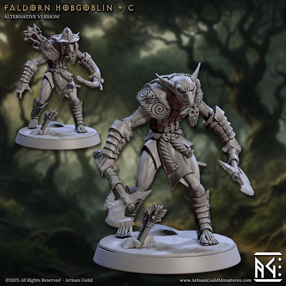 Hobgoblins - 3D Printed Miniature - Fantasy Miniature -Tabletop Miniature - Tabletop Miniature - D&D - Artisan Guild DnD