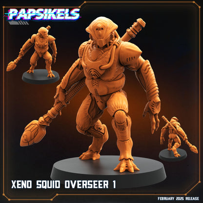 Xeno Squids - Resin Miniature - Tabletop miniature - Fantasy Miniature - 32mm - D&D - Sci-fi Miniature - Papsikel