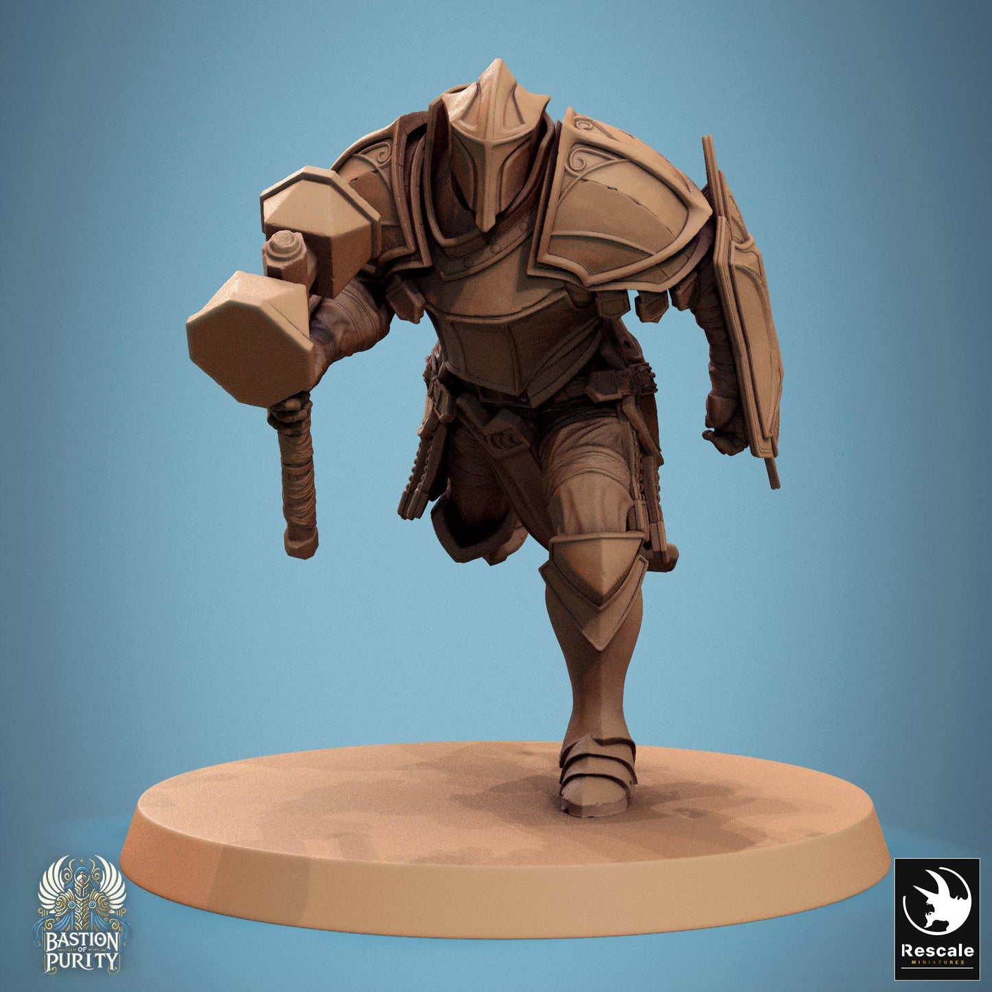 Aeterna Infantry - Soldiers - Resin Miniature - Tabletop miniature - Fantasy Miniature - 32mm - D&D - Sci-fi Miniature - Papsikel DnD