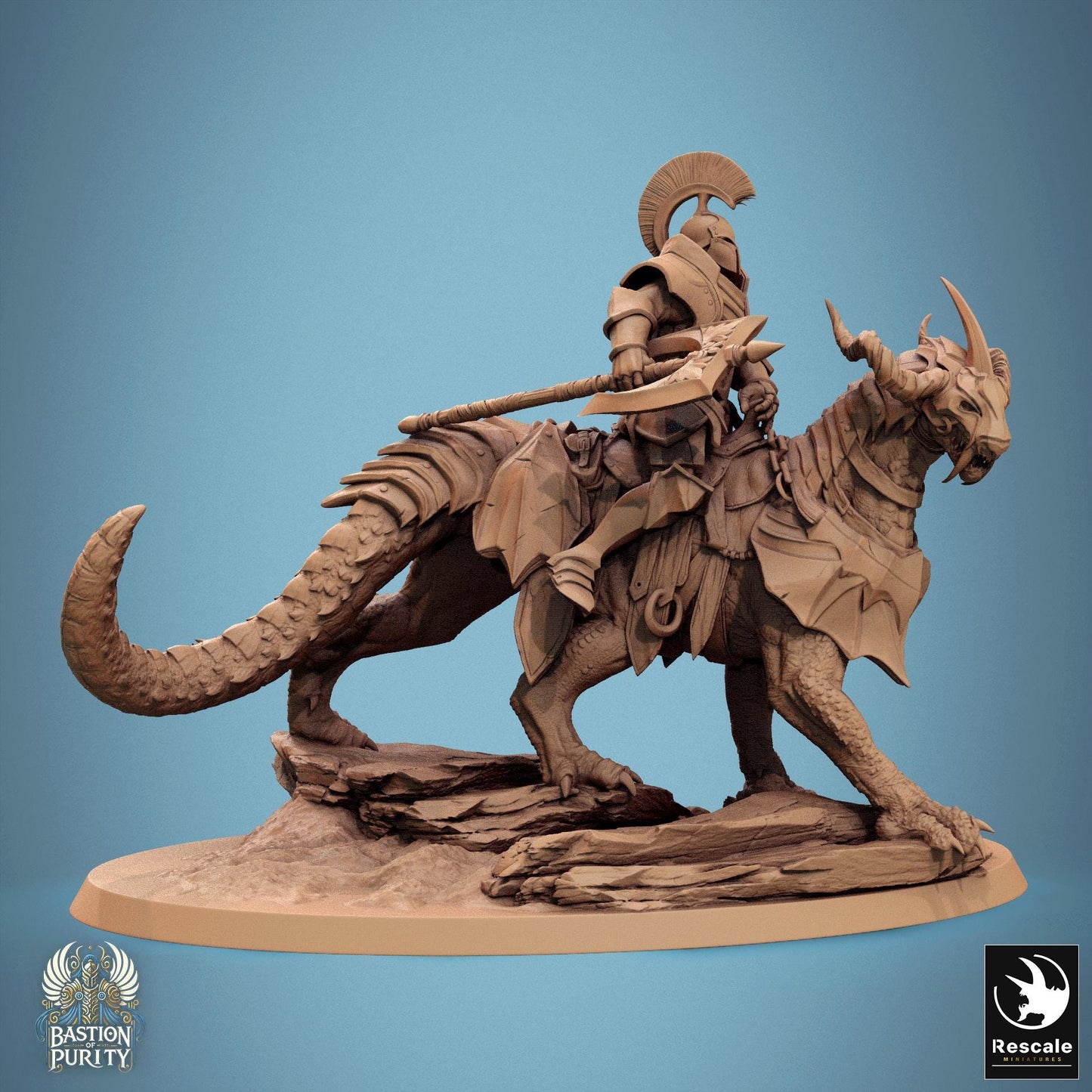 Dragoryx - Warriors  -  Resin Miniature - Tabletop  miniature - Fantasy Miniature - 32mm - D&D -  Sci-fi Miniature - Papsikel DnD