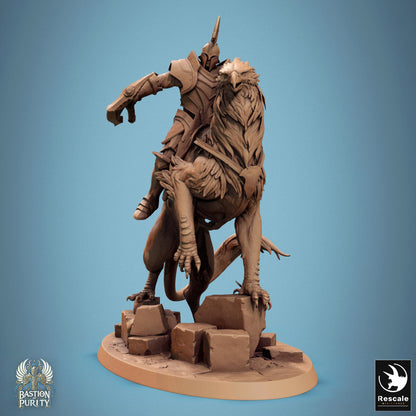 Gryph - Warriors - Resin Miniature - Tabletop miniature - Fantasy Miniature - 32mm - D&D - Sci-fi Miniature - Papsikel DnD