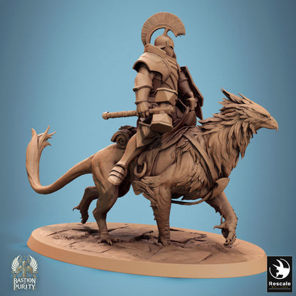 Gryph - Warriors - Resin Miniature - Tabletop miniature - Fantasy Miniature - 32mm - D&D - Sci-fi Miniature - Papsikel DnD