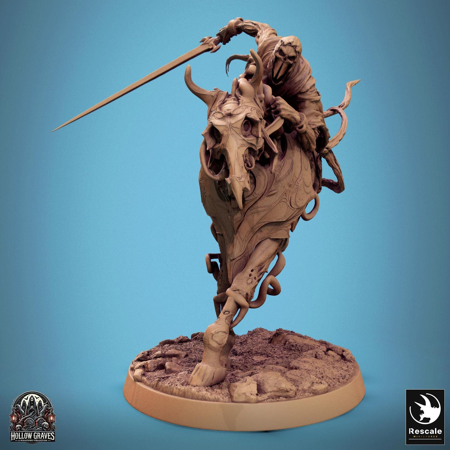 Doomstride  -  Resin Miniature - Tabletop  miniature - Fantasy Miniature - 32mm - D&D -  Sci-fi Miniature - Rescale DnD