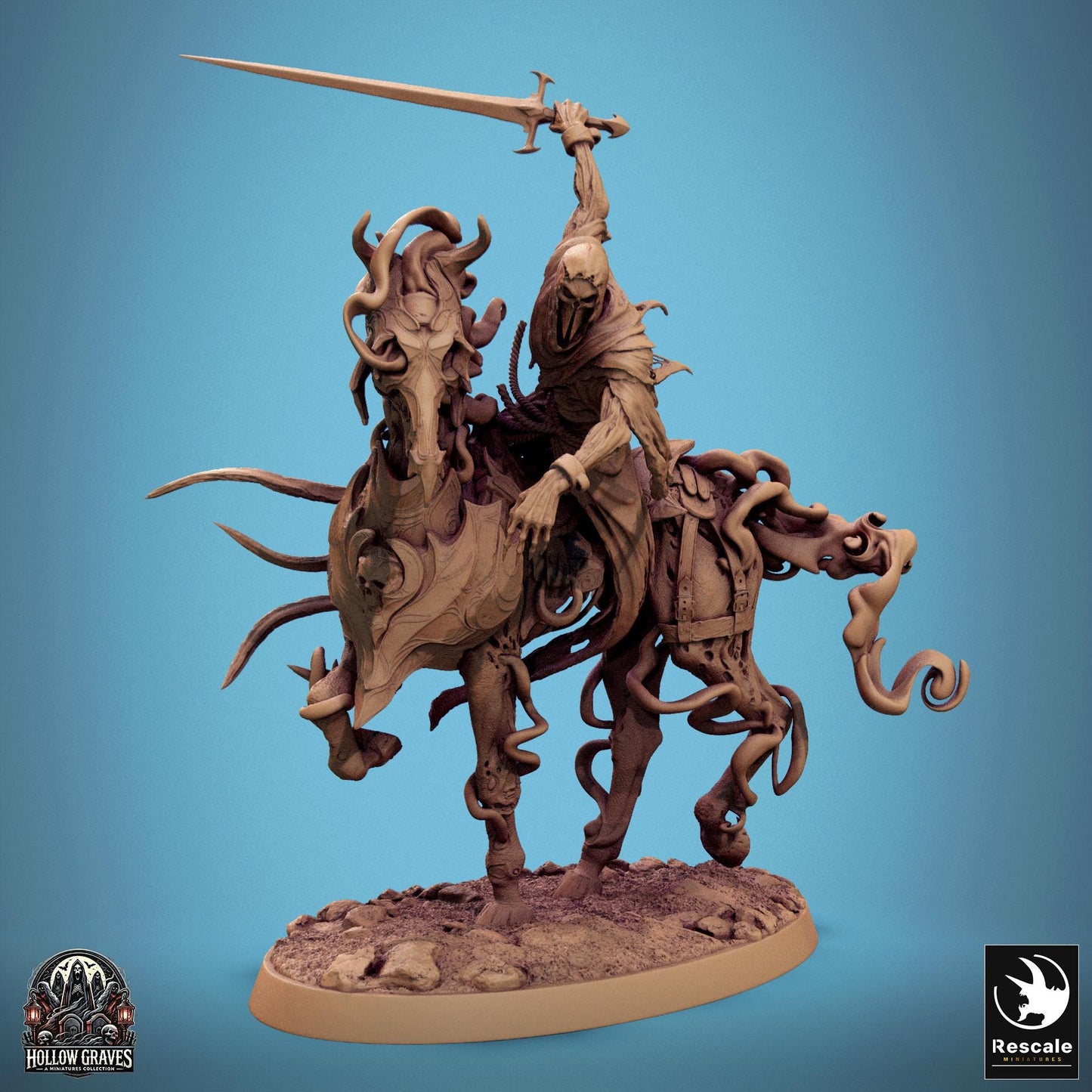 Doomstride - Resin Miniature - Tabletop miniature - Fantasy Miniature - 32mm - D&D - Sci-fi Miniature - Rescale DnD