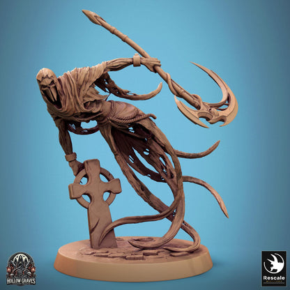 Masked Ghost 1 -  Resin Miniature - Tabletop  miniature - Fantasy Miniature - 32mm - D&D -  Sci-fi Miniature - Rescale