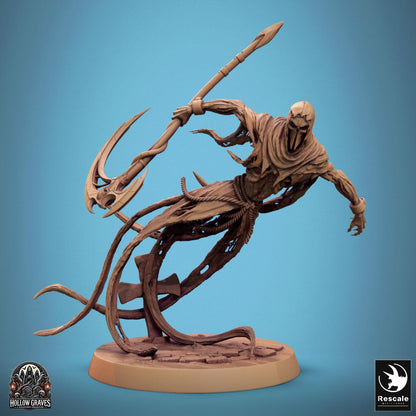 Masked Ghost 1 -  Resin Miniature - Tabletop  miniature - Fantasy Miniature - 32mm - D&D -  Sci-fi Miniature - Rescale DnD
