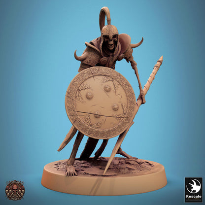 Persian Skeletons 1 - Resin Miniature - Tabletop miniature - Fantasy Miniature - 32mm - D&D - Sci-fi Miniature - Rescale DnD