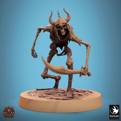 Persian Skeletons 1 - Resin Miniature - Tabletop miniature - Fantasy Miniature - 32mm - D&D - Sci-fi Miniature - Rescale DnD