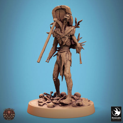 Zombie 2 -  Resin Miniature - Tabletop  miniature - Fantasy Miniature - 32mm - D&D -  Sci-fi Miniature - Rescale DnD