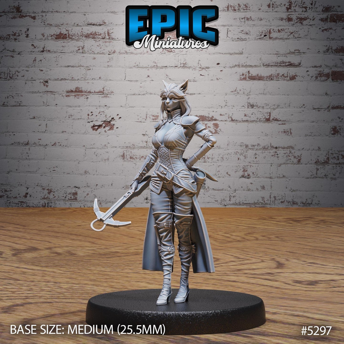 DnD Cat Burglar -  Resin Miniature - Tabletop  miniature - Fantasy Miniature - 32mm - D&D -  Sci-fi Miniature - Rescale